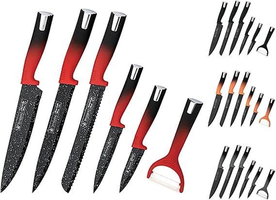 6 PCS DAILY KNIVES SET