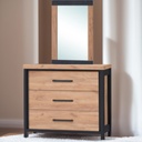 LIBERTY DRESSER WITH MIRROR 3 DRAWERS