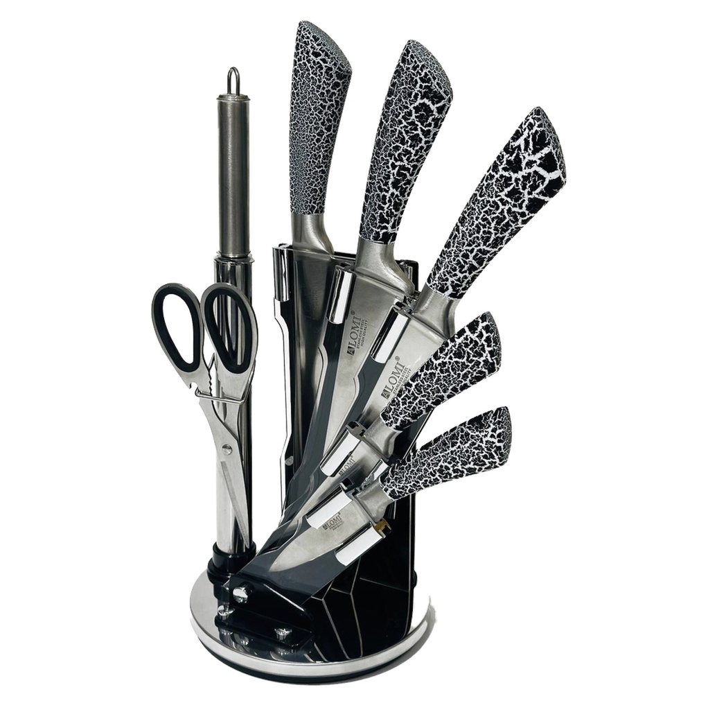[Z074010621] 8 PCS PLENUS KNIVES BLOCK SET