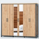 LIBERTY 6 DOOR WARDROBE