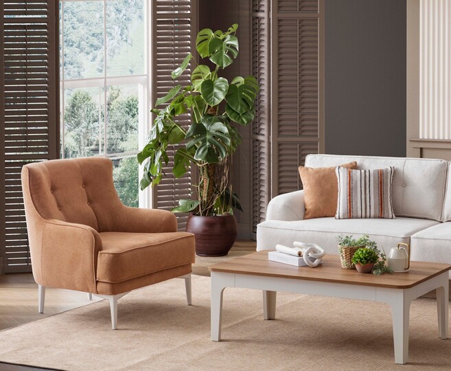 M COUNTRY CONSOLE WITH MIRROR