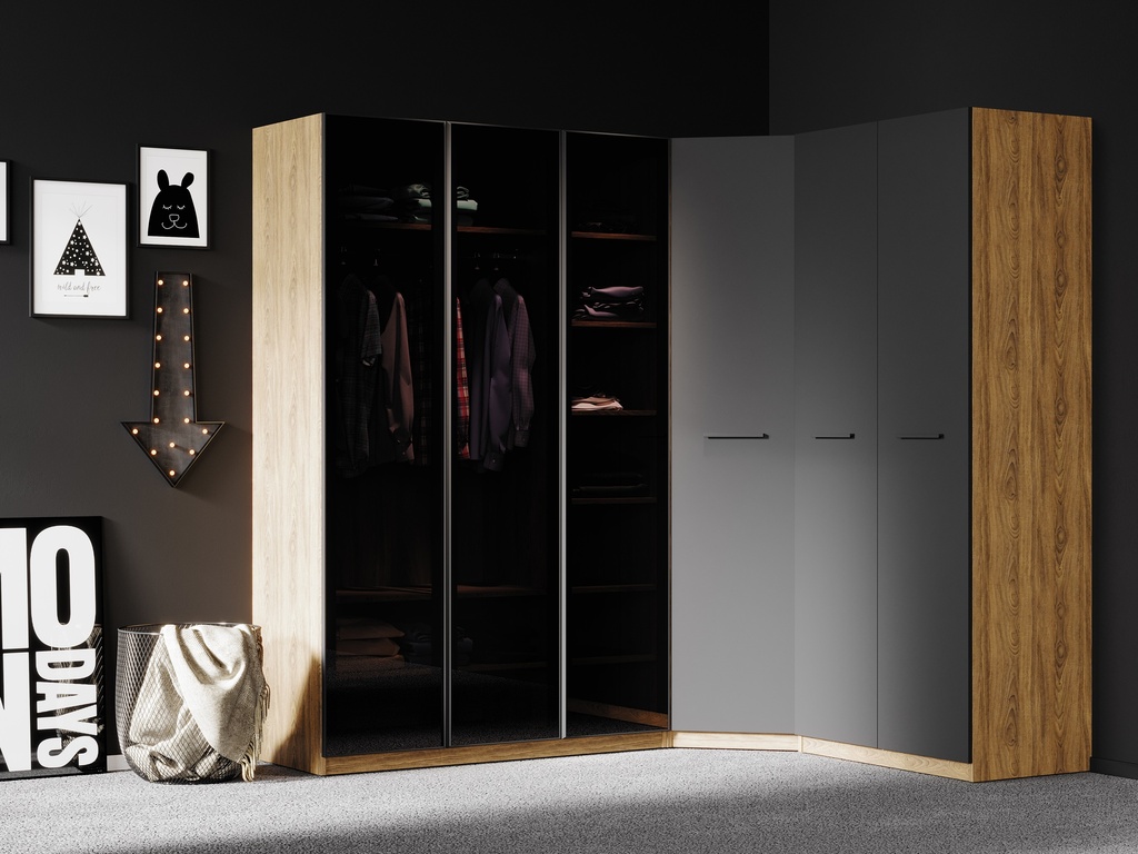 LEGEND 3 DOOR WARDROBE  