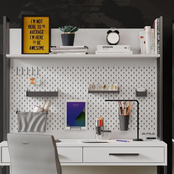 LEGEND STUDY DESK AND TOP UNIT 