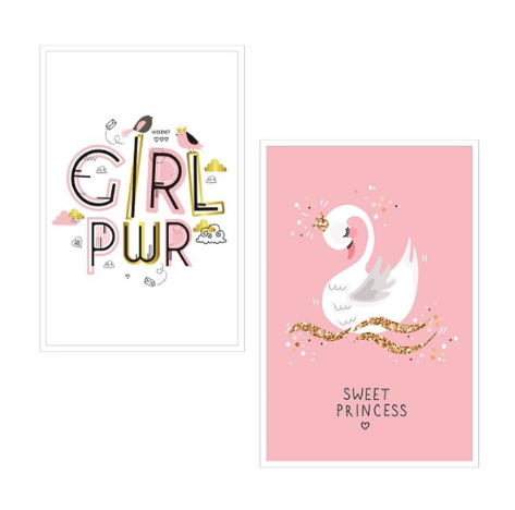 LITTLE SWAN WALL ART 