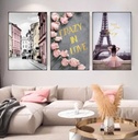 PINK TOWER WALL ART 