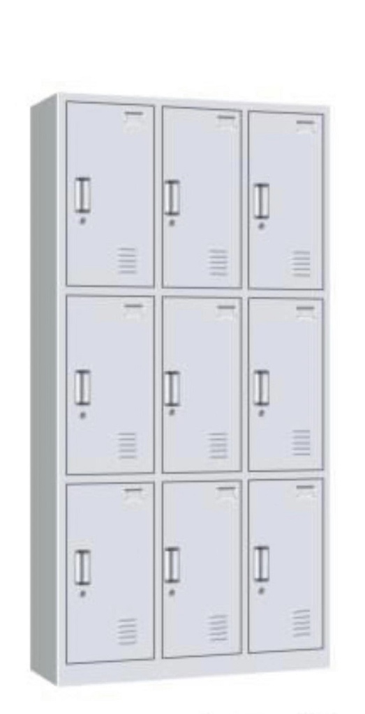 TEDDIE 9 DOOR  OFFICE CABINET
