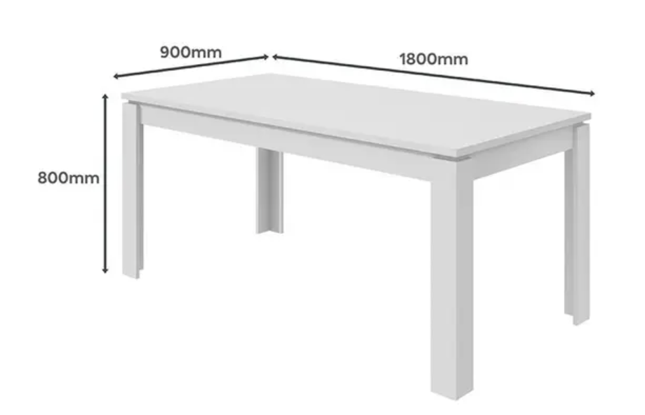 ATHENAS DINING TABLE 180 CM