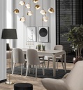 DELIGHT 6 SEATS DINING TABLE SET