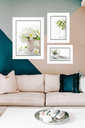 3 PCS FREESIA WALL ART SET