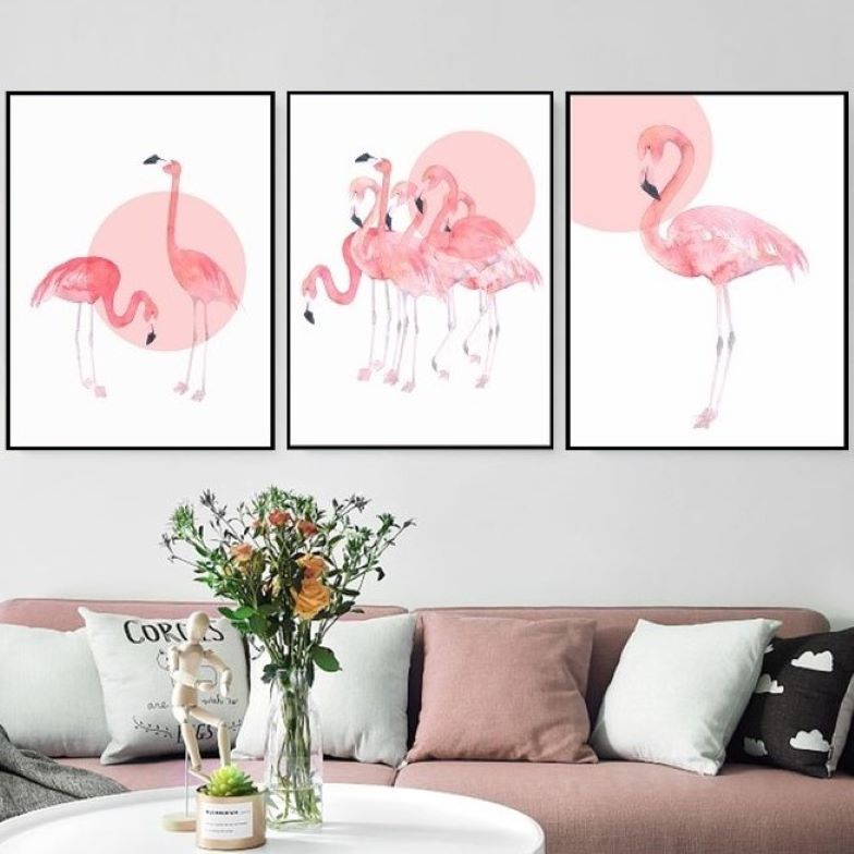 FLAMINGO82 WALL ART 