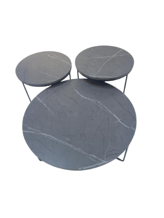 RUMI COFFEE TABLE SET 3 PCS