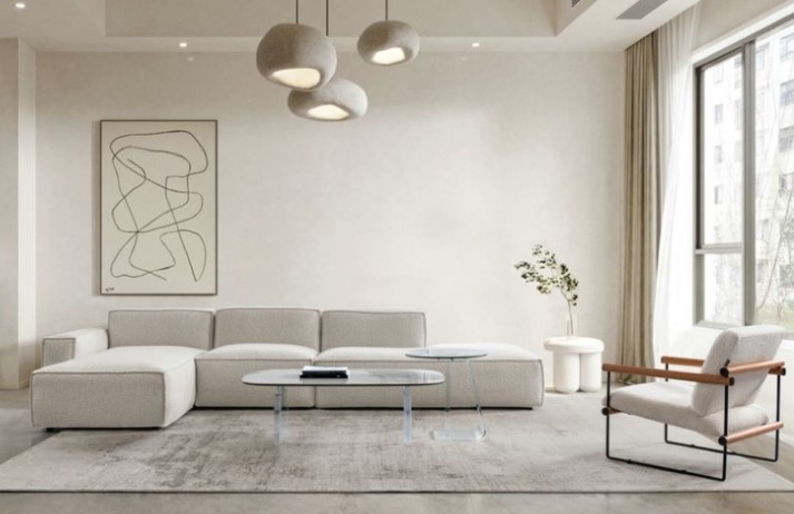 CLOUDS CORNER SOFA SET 
