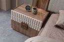 LOTUS  QUEN BED ROOM SET WT WARDROBE