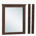 TWENTIETH DRESSER AND MIRROR 6 DAWER