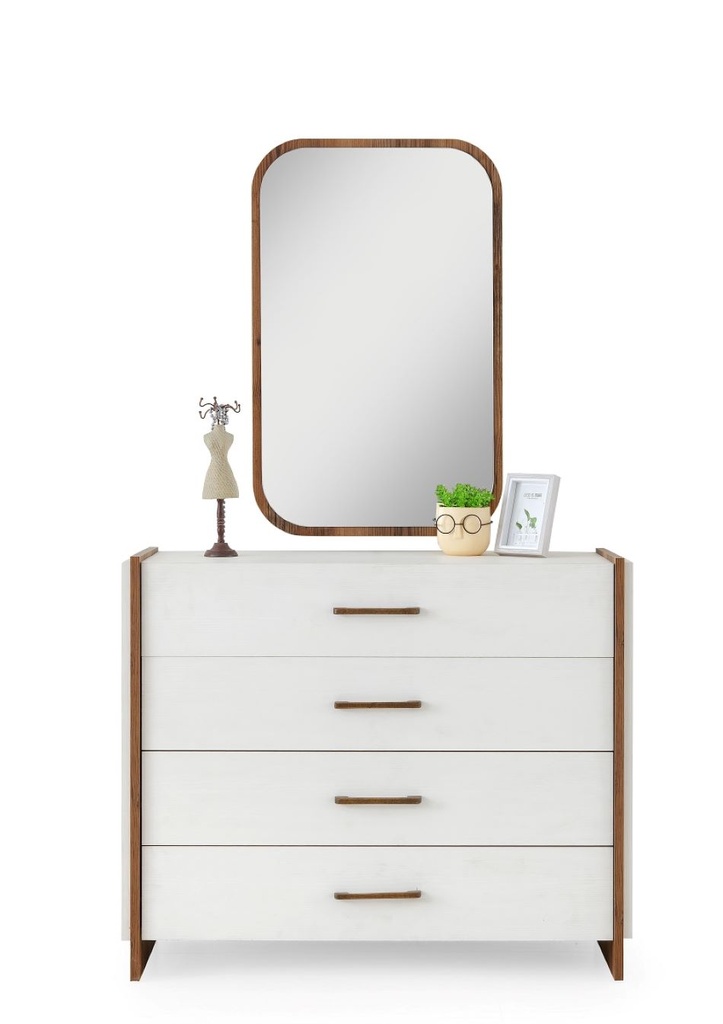 GORDION QUEEN BEDROOM SET WT WARDROBE