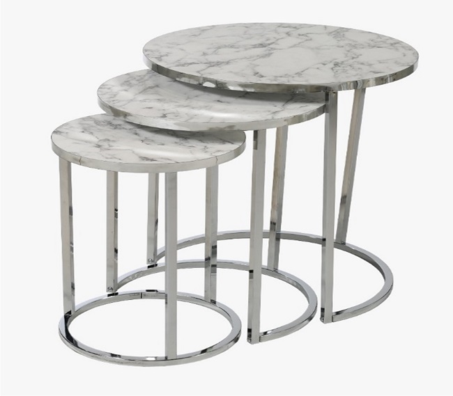 CONRAN SQUARE 3 NESTING TABLE