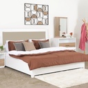RUBY KING BEDROOM SET WT WARDROBE