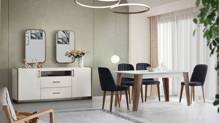 GORDION  DINING TABLE 6 SEATS