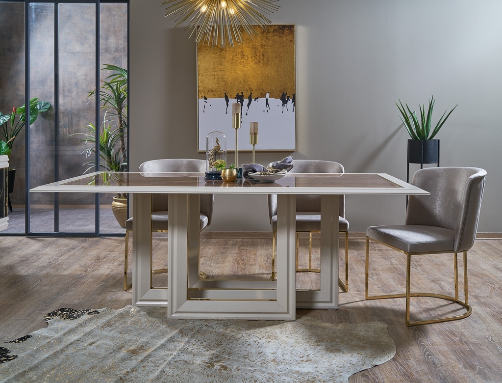 LARISSA  DINING TABLE 7 PCS