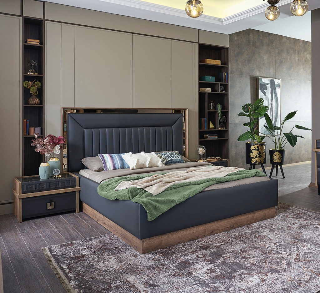 SARA KING BEDROOM SET 5 PCS