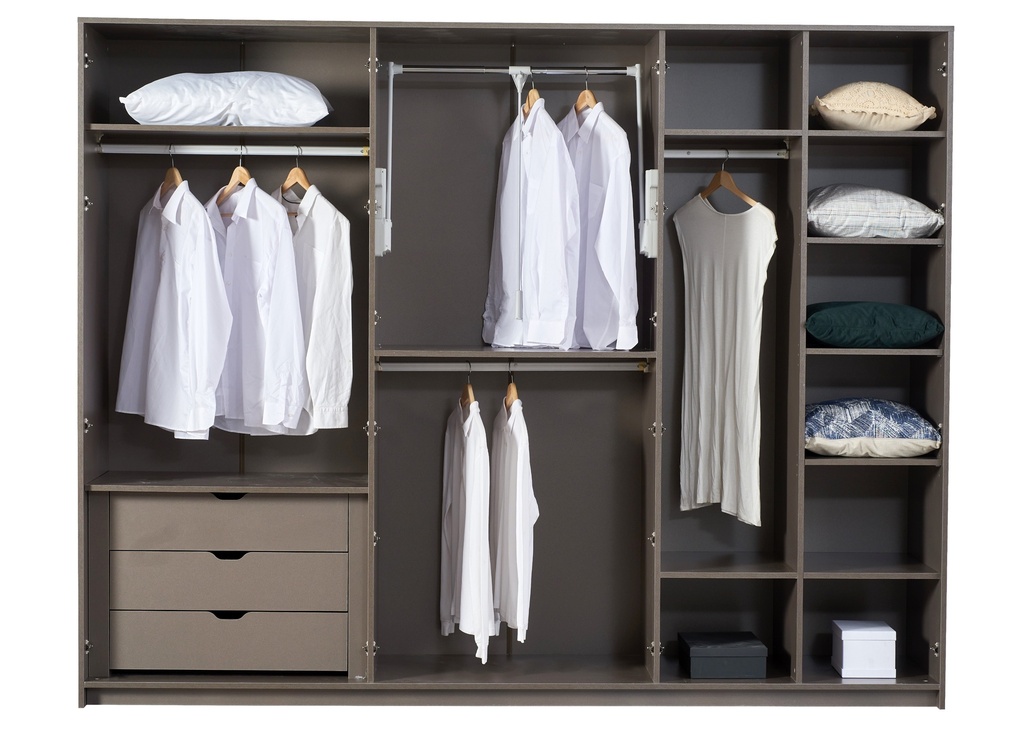 LIVARES 6 Doors Wardrobe