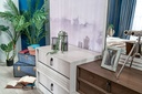 MIRAGE  KING BEDROOM SET 5 PCS