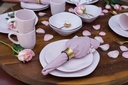 30 PCS RYO PINK SAND DINNER/TEA SET