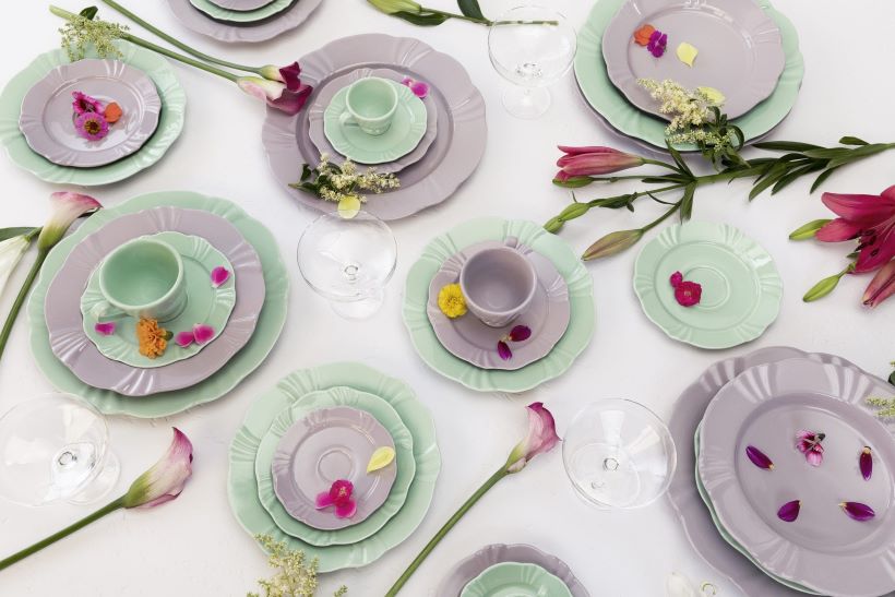 30 PCS SOLEIL VALE DINNER/TEA SET