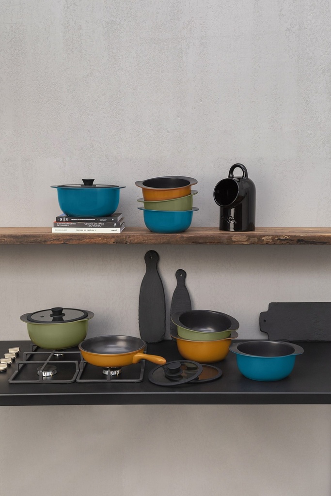 LAZULI 1|4 CERAMIC COOKWARE SET