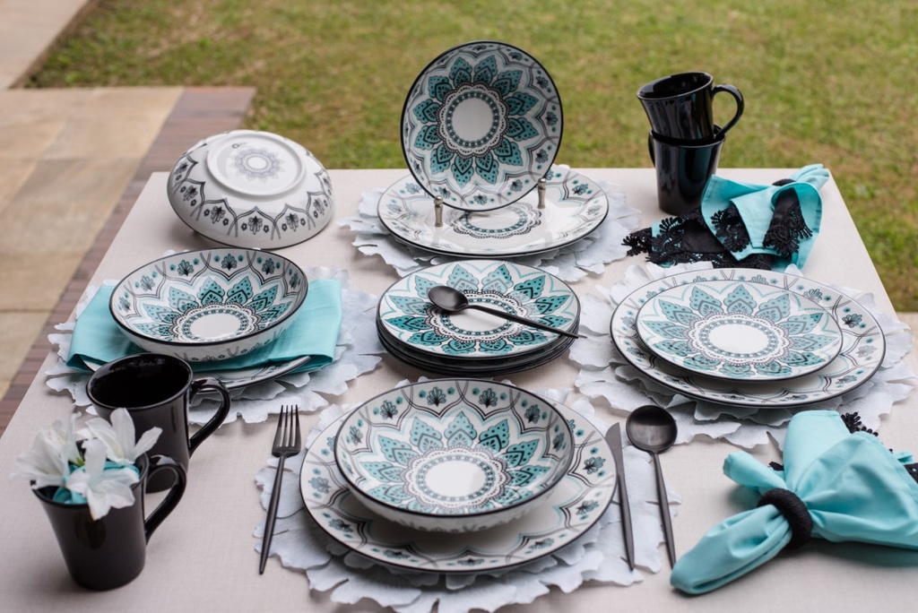 42 PCS COUP SERENE DINNER/TEA/COFFEE SET