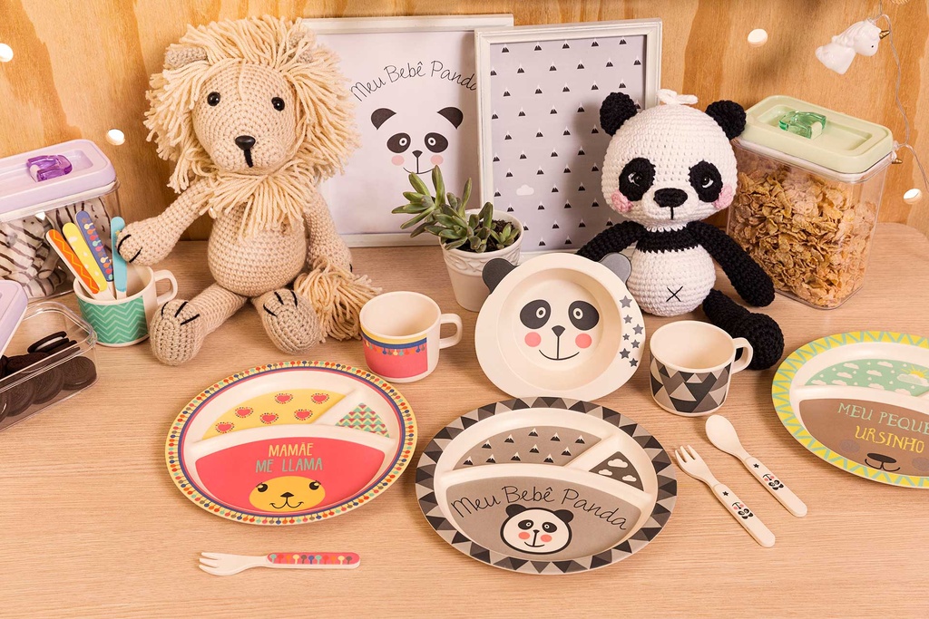 PANDA 6|5 CHILDREN´S MEAL SET 5 PCS