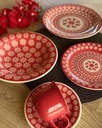 20 PCS FLOREAL RENDA DINNER/TEA SET