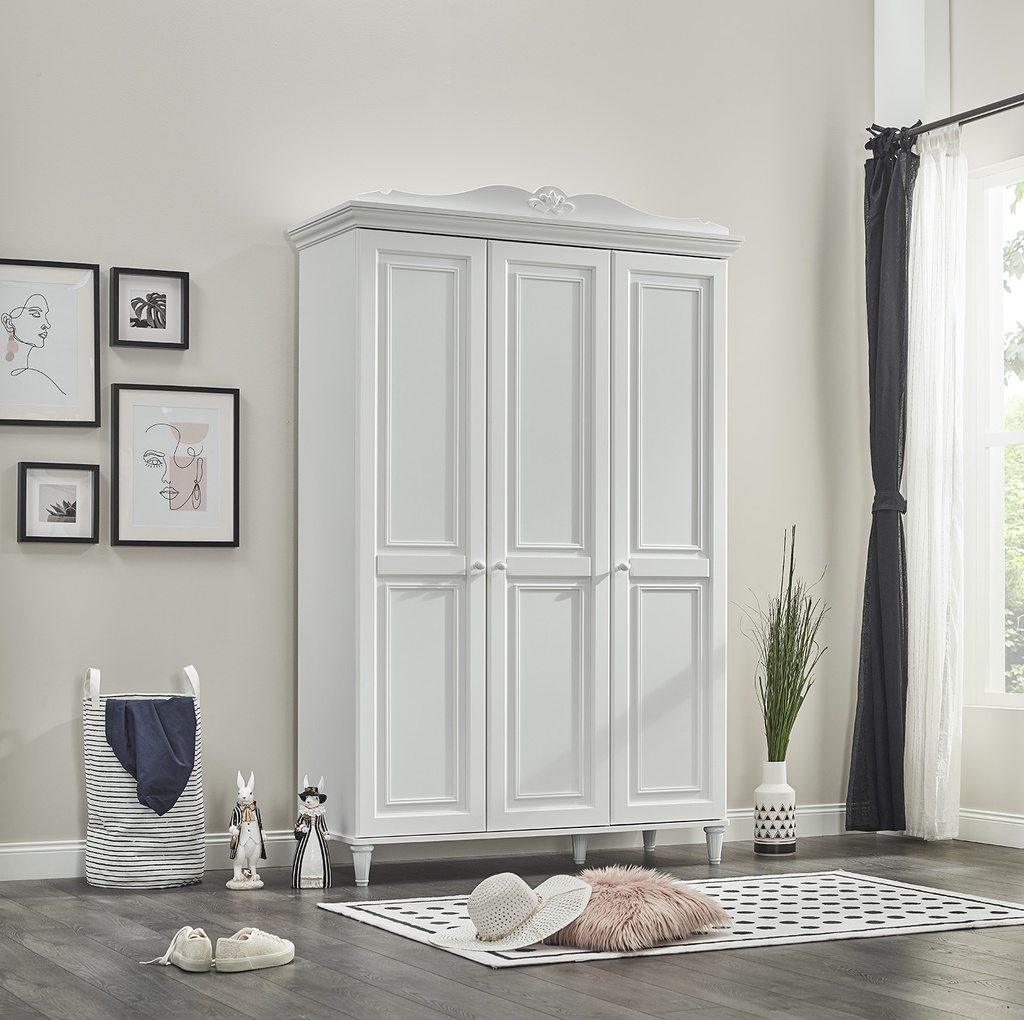 LORA 3 DOORS WARDROBE