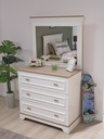  MONTE CHEST OF DRAWERS WITH MIRROR