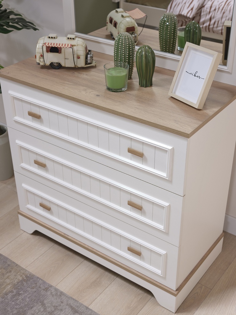  MONTE CHEST OF DRAWERS WITH MIRROR