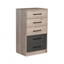 ANKA HIGH CHEST OF DRAWER & MIRROR