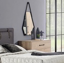ANKA HIGH CHEST OF DRAWER & MIRROR