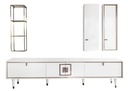 SHELLON TV WALL UNIT 4 PCS