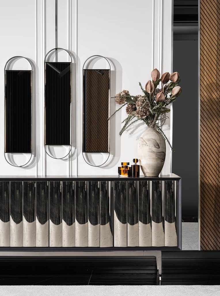 LUCCA CONSOLE WITH MIRROR