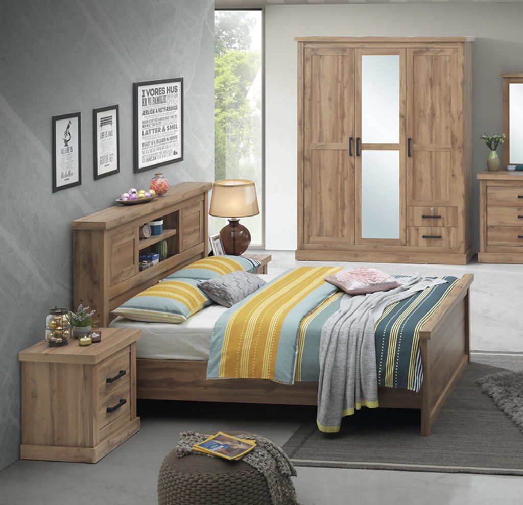 BRAXTON  QUEEN BED 160 CM