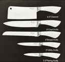 8 PCS PLENUS KNIVES BLOCK SET