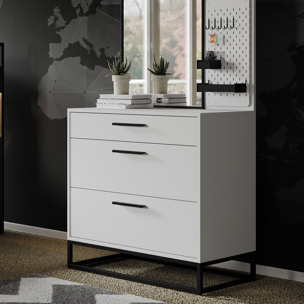 LEGEND CHEST OF DRAWERS & MIRROR