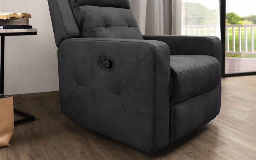 MILOS RECLINER WITH ROCKER CHAIR 