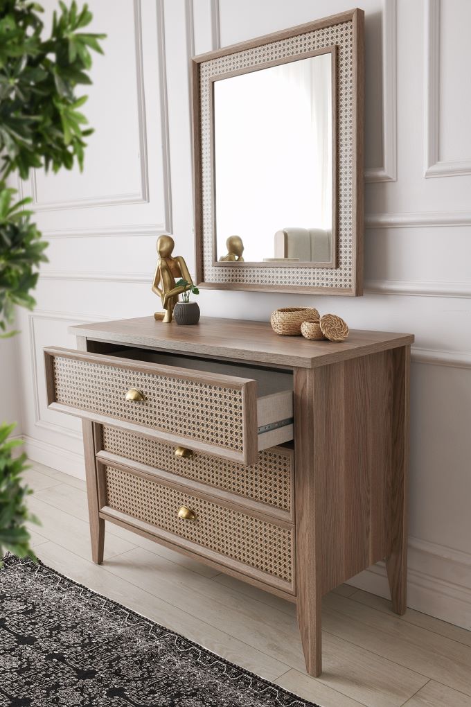 LUNA QUEEN BEDROOM SET WITHOUT WARDROBE