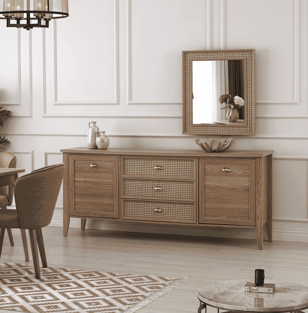 LUNA CONSOLE WITH MIRROR