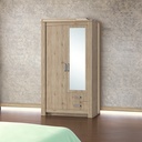 AMILINE 2 DOORS WARDROBE  1810