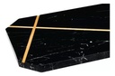 ARDOSIA BLACK MARBLE W| GOLDEN LINES SERVING BOARD