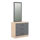 APRIL DRESSER WITH MIRROR