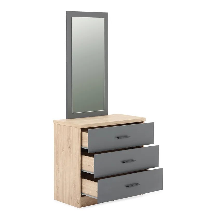 APRIL DRESSER WITH MIRROR