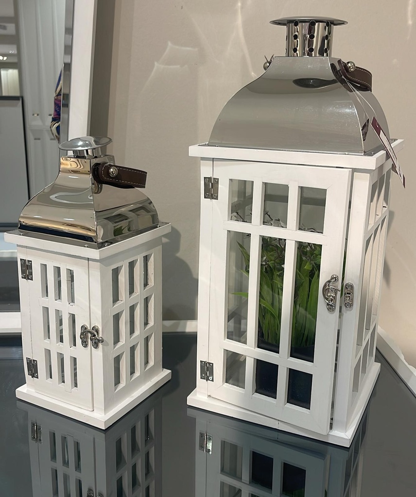 2 PCS NICA DECORATIVE LANTERN FOR CANDLE